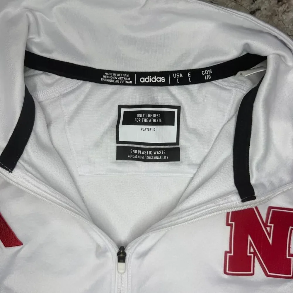 Adidas Men's Nebraska quarter-zip